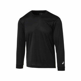 バスケットスウェット ウェア 秋冬物 アシックス Asics L/S Top Blk ランニング トレーニング 【MEN'S】