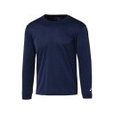 バスケットスウェット ウェア 秋冬物 アシックス Asics L/S Top Nvy ランニング トレーニング 【MEN'S】