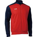 バスケットジャケット ウェア 秋冬物 アンダーアーマー UnderArmour UA WARM-UP　JACKET Nvy/Red ランニング トレーニング 【MEN'S】