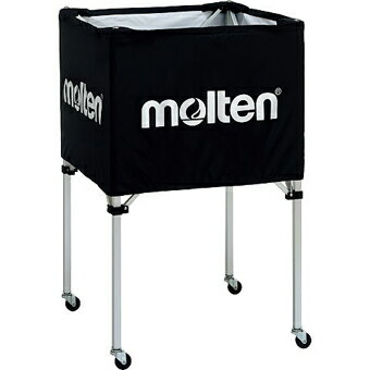 バスケットアクセサリー モルテン Molten ボールカゴ 中・背高 Black バスケットアクセサリー モルテン Molten ボールカゴ 中・背高 Black