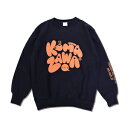 バスケットスウェット ウェア 秋冬物 アクター AKTR KMZW 2ND ANNIV. CREWNECK SWEAT NAVY ストリート 【MEN'S】