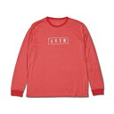 oXPbgO@TVc EFA AN^[ AKTR GRUNGE AKTR LOGO L/S SPORTS TEE RED yMEN'Sz