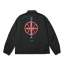 バスケットジャケット ウェア 秋冬物 アクター AKTR B.BALL GRAFFITI COACH JACKET BLACK ストリート 【MEN'S】