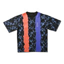 バスケットTシャツ ウェア アクター AKTR GRUNGE B.BALL GRAFFITI TEE BLACK 【MEN'S】