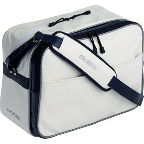 バスケットバッグ エナメルバック エナメル モルテン Molten Enamel White/Navy