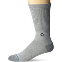 バスケットソックス ウェア クルーソックス STANCE LOGOMAN ST QTR GREY HEATHER ランニング トレーニング ストリート