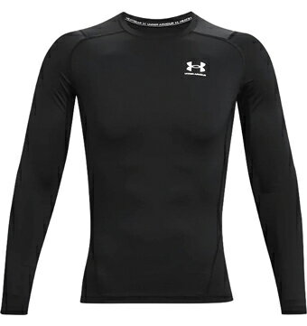 バスケットロング Tシャツ ウェア アンダーアーマー UnderArmour UA HG ARMOUR COMP L/S Black ランニング トレーニング ストリート 【MEN'S】