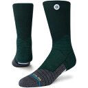 バスケットソックス ウェア クルーソックス STANCE ICON SPORT CREW Green ランニング トレーニング ストリート