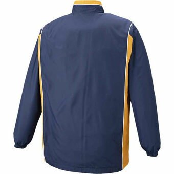 バスケットジャケット ジュニア キッズ ウェア 秋冬物 アシックス Asics Warm Up Jacket Junior Nvy/Gld ランニング トレーニング 【BOY'S】 キッズ アパレル