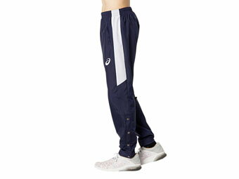 バスケットパンツ ジュニア キッズ ウェア 秋冬物 アシックス Asics Warm Up Pants Junior Nvy/Wht ランニング トレーニング 【BOY'S】 キッズ アパレル