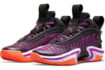 �Х����åȥ��塼�� �Хå��� ���硼���� Jordan Air Jordan 36 GS GS Blk/Purple ��GS�ۥ��å�