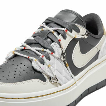 �Х����åȥ��塼�� �Хå��� ���ˡ����� ���硼���� Jordan Wmns Air Jordan 1 Elavate Low W Wht/Gray ���ȥ꡼�� ��WOMEN'S��