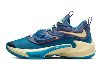 バスケットシューズ バッシュ フリーク　ヤニス バレンタイン ナイキ Nike Zoom Freak 3 NRG Multi/Citron/ Blue/Crimson