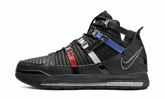 バスケットシューズ バッシュ ナイキ Nike Zoom Lebron 3 QS Black/U.Red