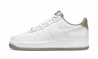 バスケットシューズ バッシュ スニーカー トープ ナイキ Nike Air Force 1 Low '07 White/Taupe ストリート