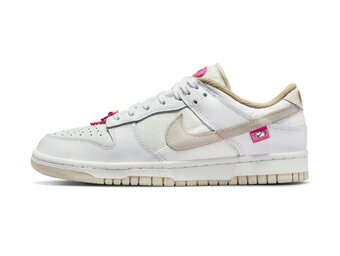 バスケットシューズ バッシュ スニーカー ナイキ Nike Wmns Dunk Low Bling W White/Pink ストリート 【WOMEN'S】