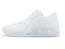 バスケットシューズ バッシュ ラメロボール プーマ Puma MB.01 Team Lo White/Silver