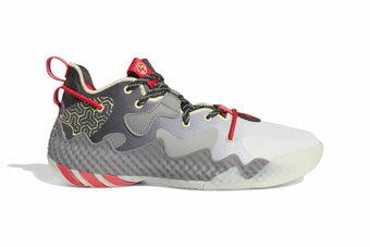 バスケットシューズ バッシュ アデイダス Adidas Harden Vol.6 Gray/Red