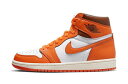 バスケットシューズ バッシュ スニーカー スターフィッシュ ジョーダン Jordan Wmns Air Jordan 1 High Retro OG Starfish W White/Orange/Sail ストリート 【WOMEN 039 S】