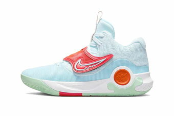 バスケットシューズ バッシュ ナイキ Nike KD TREY 5 X EP Blue Bright Crimson Mint