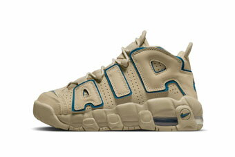 バスケットシューズ バッシュ スニーカー エアー モア アップテンポ ナイキ Nike Air More Uptempo GS GS Beige/Blue ストリート 【GS】キッズ