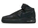 シューズ スニーカー ハロウィン オフノワール ナイキ Nike Air Force 1 Mid '07 LX Halloween Off Noir Black ストリート