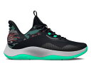 バスケットシューズ バッシュ アンダーアーマー UnderArmour CURRY HOVR SPLASH 2 Black/Antifreeze