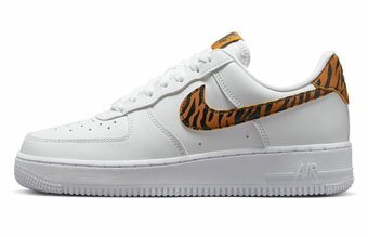 シューズ スニーカー ナイキ Nike Wmns Air Force 1 Low '07 SE W White/Tiger Stripes ストリート 【WOMEN'S】