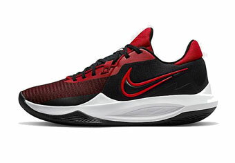 バスケットシューズ バッシュ ナイキ Nike Precision 6 Black/Red