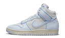 バスケットシューズ バッシュ スニーカー ダンク デニム ナイキ Nike Dunk high 1985 Blue Denim ストリート