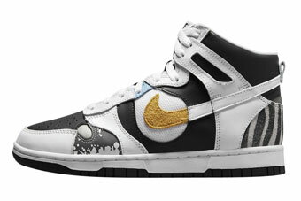 バスケットシューズ バッシュ スニーカー リバース　パンダ ナイキ Nike Wmns Dunk high LX W Reverse Panda White/Black ストリート 【WOMEN'S】