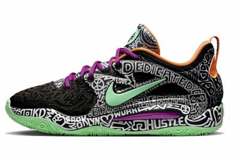 バスケットシューズ バッシュ ナイキ Nike KD 15 Brooklyn Court Graffiti Multi