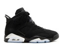 バスケットシューズ バッシュ スニーカー ジョーダン Jordan Air Jordan 6 Retro Black/Silver ストリート