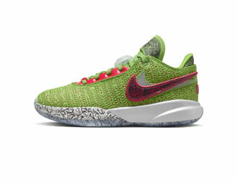 バスケットシューズ バッシュ ナイキ Nike Lebron 20 GS CHRISTMAS GS Green/Red 【GS】キッズ バスケットシューズ バッシュ ナイキ Nike Lebron 20 GS CHRISTMAS GS Green/Red 【GS】キッズ