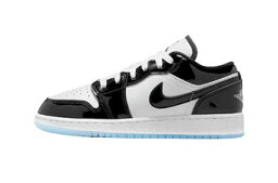 バスケットシューズ バッシュ スニーカー ジョーダン Jordan Air Jordan 1 Low SE Concord GS GS White/Black ストリート 【GS】キッズ