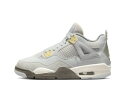 バスケットシューズ バッシュ スニーカー ジョーダン Jordan Air Jordan 4 Retro SE Craft GS Photon Dust Gra...