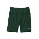 バスケットショーツ バスパン ジュニア レディーズ ウェア アクター AKTR DRIVEN BIKER SHORTS GREEN ウーメンズモデル 女性用 【...