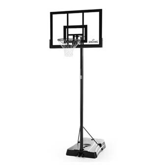 バスケットバックボード スポルディング Spalding 42インチ ハイライトアクリルポータブル 7A1990CN Black