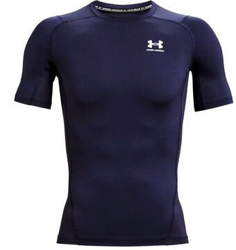 バスケットTシャツ ウェア アンダーアーマー UnderArmour UA HG ARMOUR COMP SS Navy ランニング トレーニング ストリート 【MEN'S】