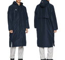 バスケットジャケット ウェア ロングコート ベンチコート 秋冬物 コンバース Converse Long Coat Navy ランニング トレーニング ストリート 【MEN'S】