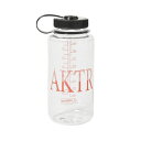 バスケットアクセサリー アクター AKTR x nalgene 1.0L Tritan FADE LOGO CLEAR ランニング トレーニング ストリート