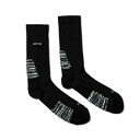 バスケットソックス ウェア クルーソックス アクター AKTR BASIC NEO FUTURE SOCKS BLACK