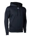 バスケットパーカー ウェア 秋冬物 アンダーアーマー UnderArmour UA Team Sweat Hood Black ランニング トレーニング ストリ...