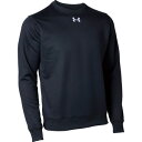 バスケットスウェット ウェア 秋冬物 アンダーアーマー UnderArmour UA STORM SWEAT CREW Black ランニング トレーニング ス...