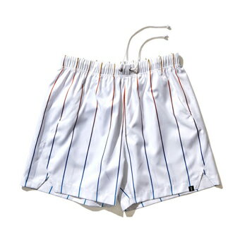バスケットショーツ バスパン ウェア ストライプ スポルディング Spalding 布帛Shorts Made For the Game White 【MEN