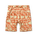 バスケットショーツ バスパン ジュニア レディーズ ウェア アクター AKTR DESERT DAISY BIKER SHORTS ORANGE ウーメンズモデル 女性用 【WOMEN'S】アパレル