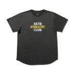 バスケットTシャツ ウェア アクター AKTR xSPORTY AAC CLUB SPORTS TEE BLACK 【MEN'S】