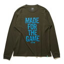 oXPbgO@TVc EFA X|fBO Spalding MADE for THE GAME L/S Khaki Xg[g yMEN'Sz