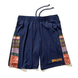 バスケットショーツ バスパン ウェア スポルディング Spalding Practice Bohemian Side Navy 【MEN'S】