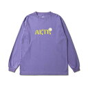 バスケットロング Tシャツ ジュニア レディーズ ウェア アクター AKTR DESERT DAISY L/S TEE PURPLE ウーメンズモデル 女性用 ...
